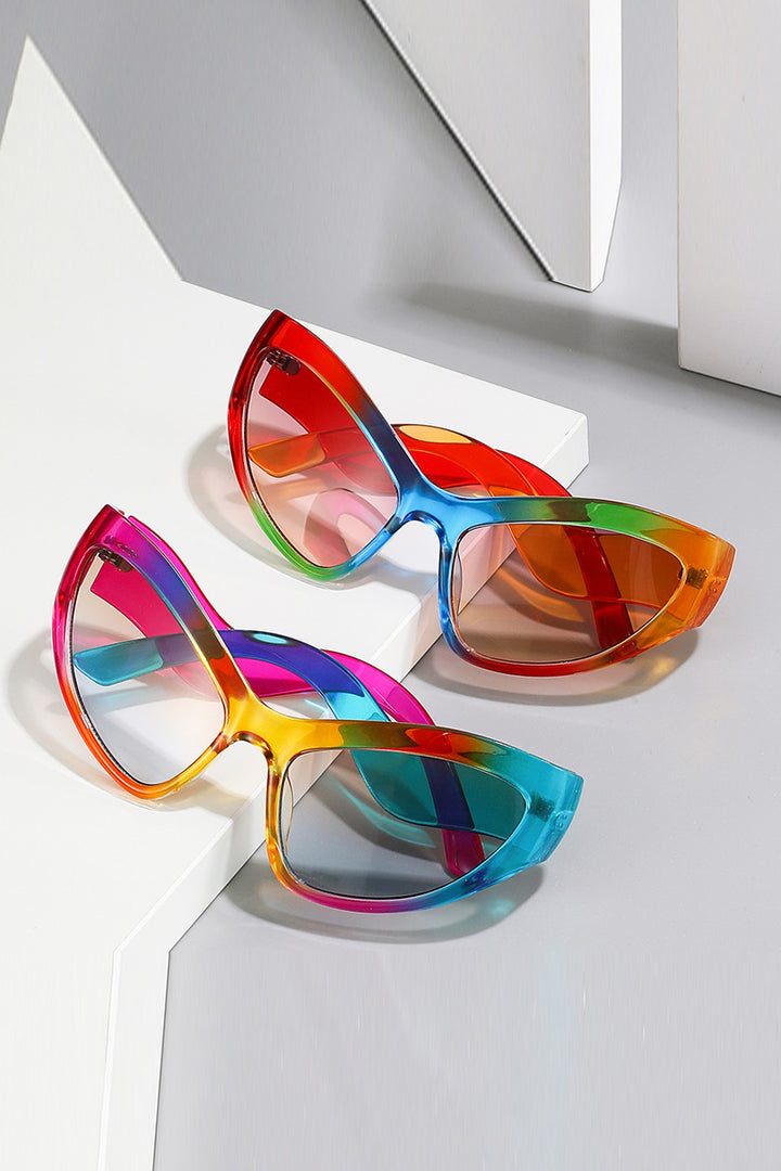 Cat Eye Rainbow Sunglasses