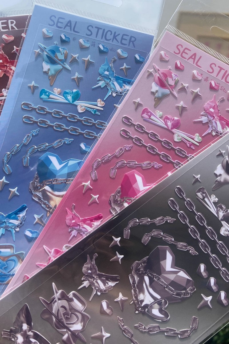 Y2k Lover Heart Stickers