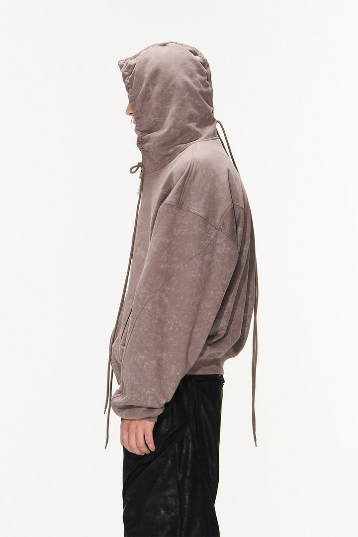 Cropped Heavy Hoodie