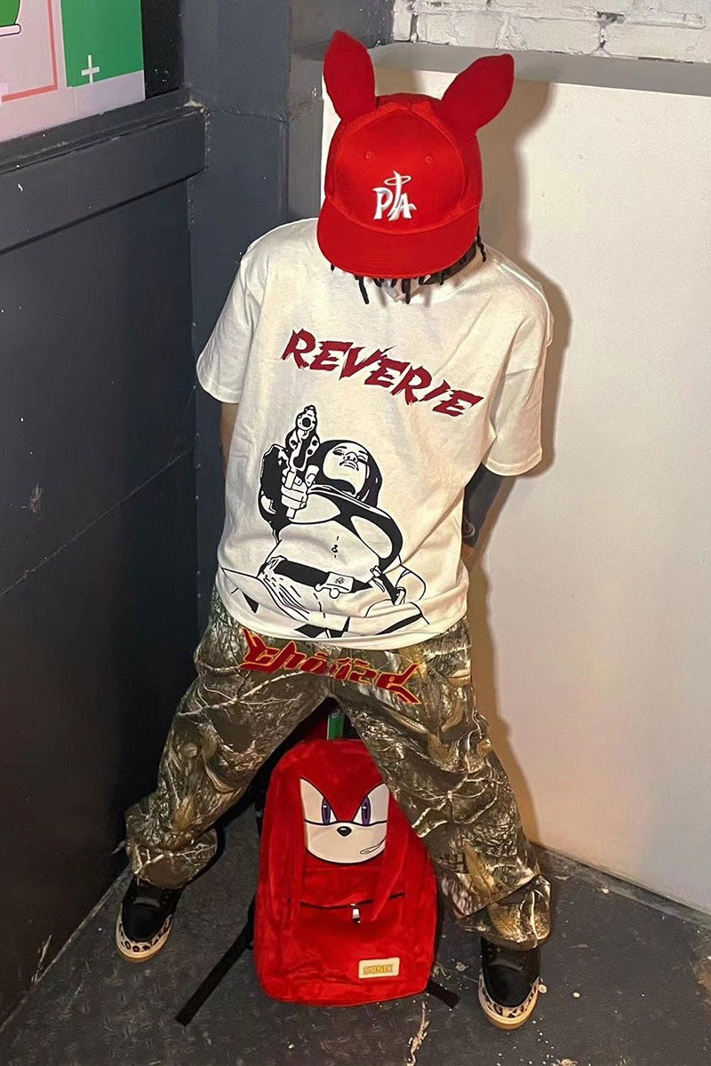 Logo Revolver Print Tee