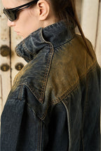 Washed Loose Denim Jacket