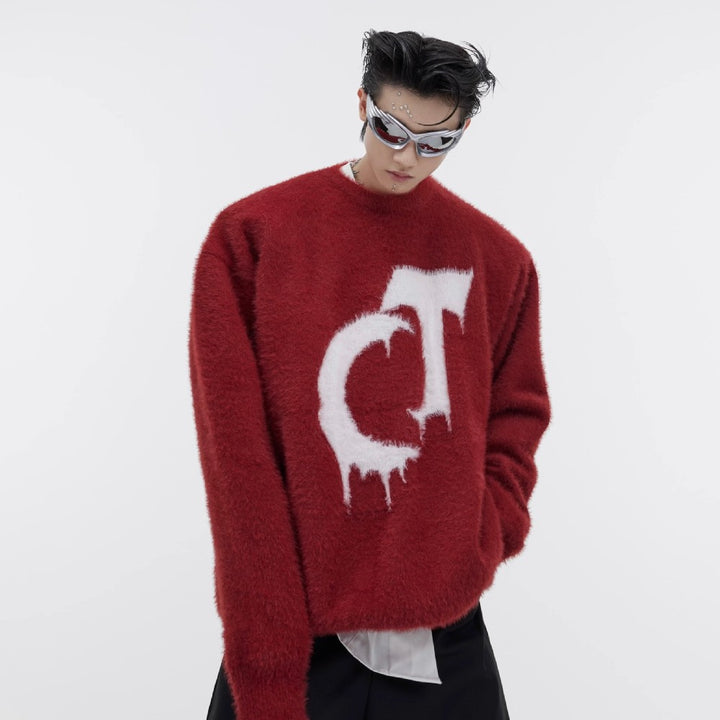 Mohair Logo Sweater