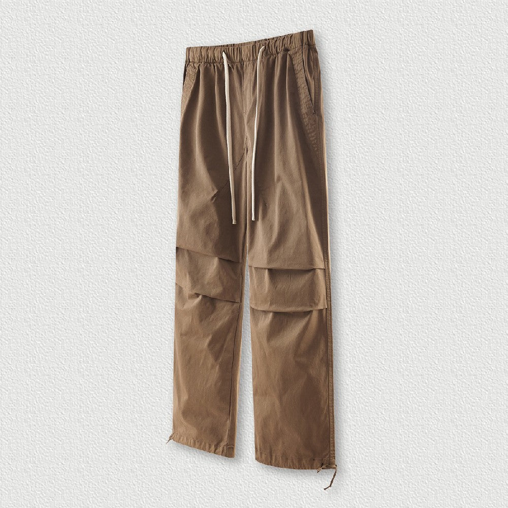 Side Stripe Pleat Sweatpants