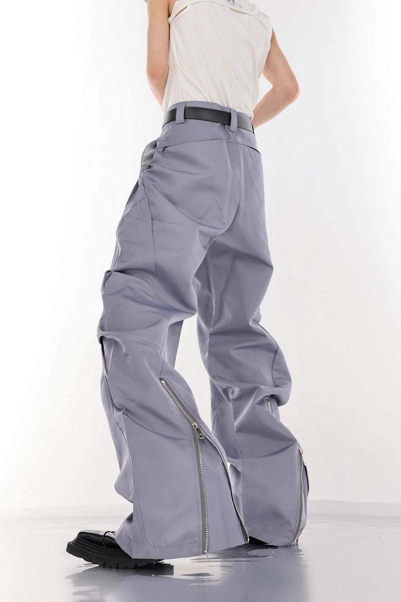 Advanced Metal Zipper Pants
