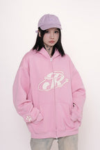 Logo Zip Up Hoodie