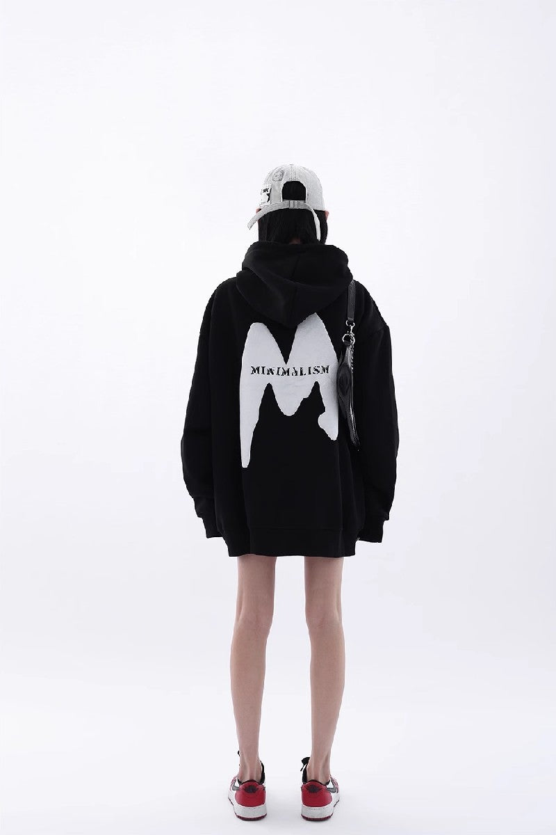Minimalism Loose Hoodie