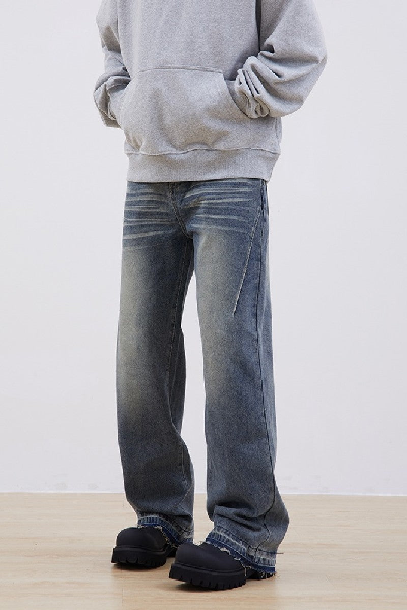 Straight Loose Light Washed Jeans