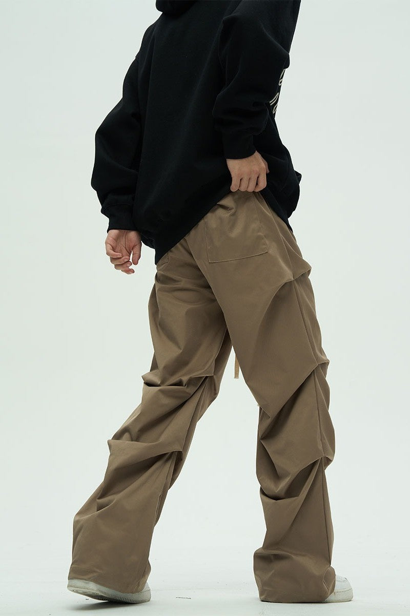 Pleated Loose Trousers
