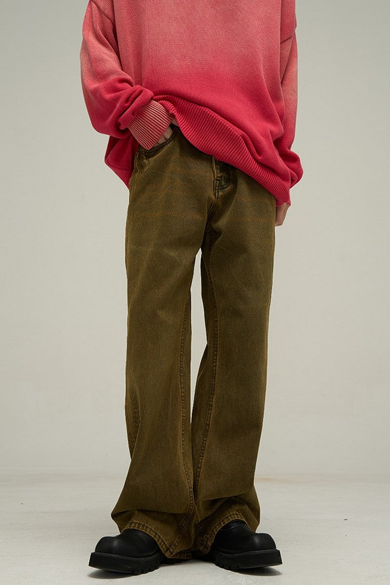 Flared Loose Trousers