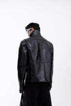 Logo PU Leather Jacket