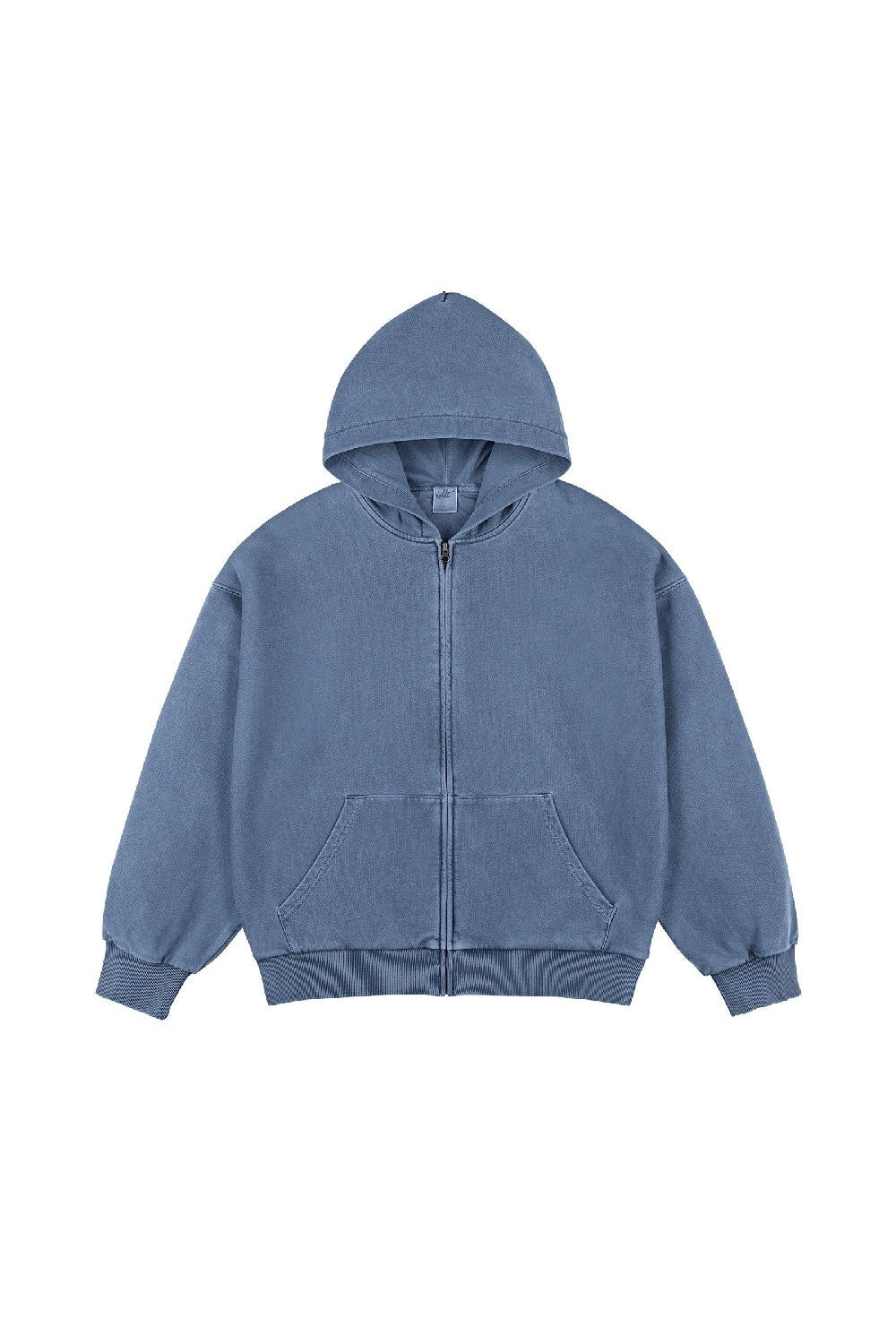 Faded Zip-Up Hoodie