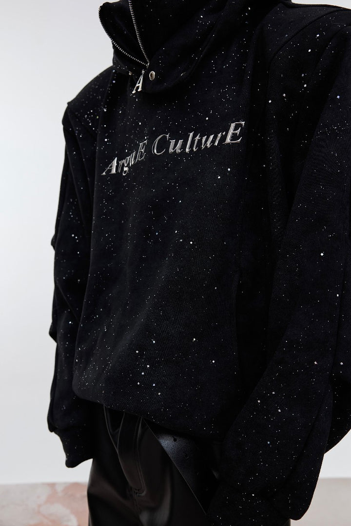 Glitter Logo Hoodie