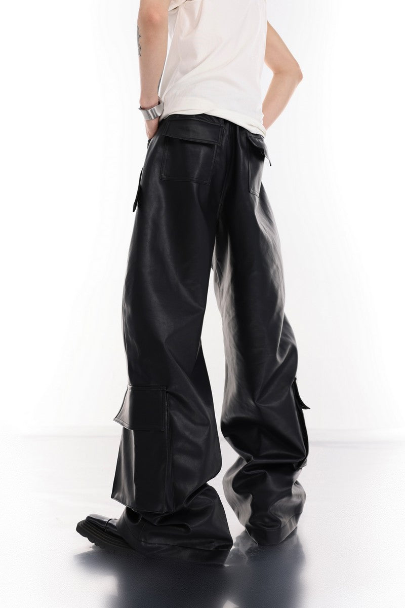Riveted Leather Trousers