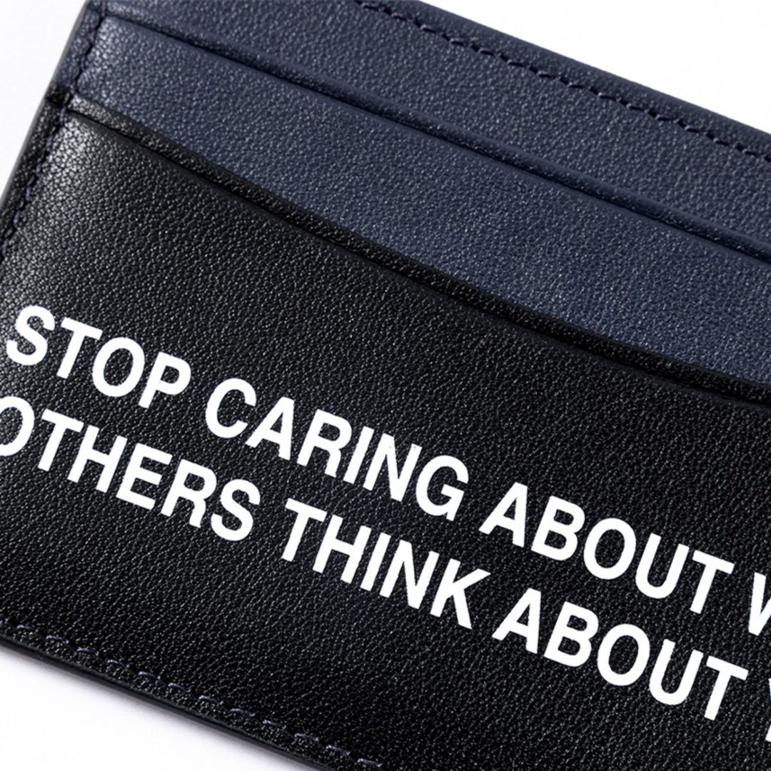 Statement Leather Card Holder