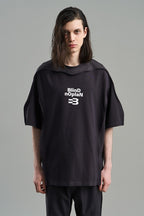 Irregular Loose Logo Tee