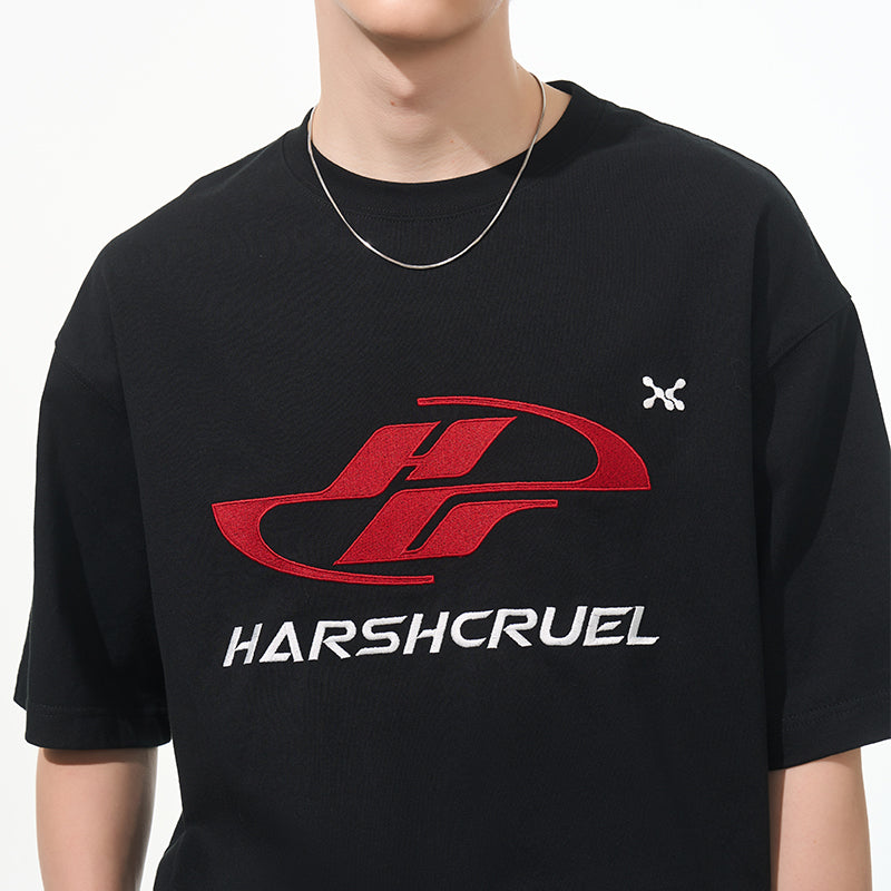 Dynamic Embroidered Logo Tee