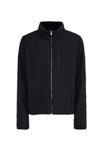 Cable Knit Down Jacket