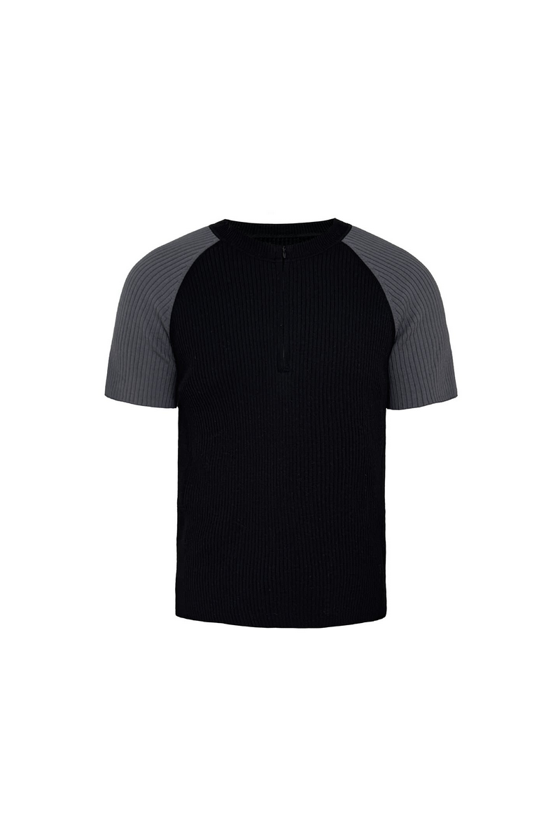 Half Zip Raglan Sport Tee