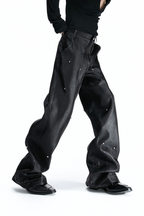 Satin Military Cropped Jacket & Trousers Separates