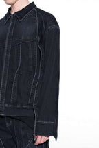 BNP Layered Washed Denim Jacket