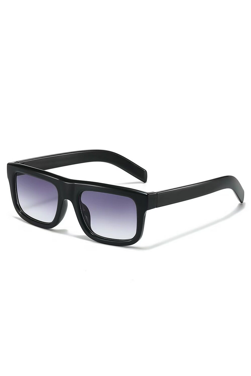 Retro Flat Top Square Sunglasses