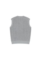 Cable Knit Sweater Vest