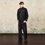 Stand Up Collar Twill Jacket