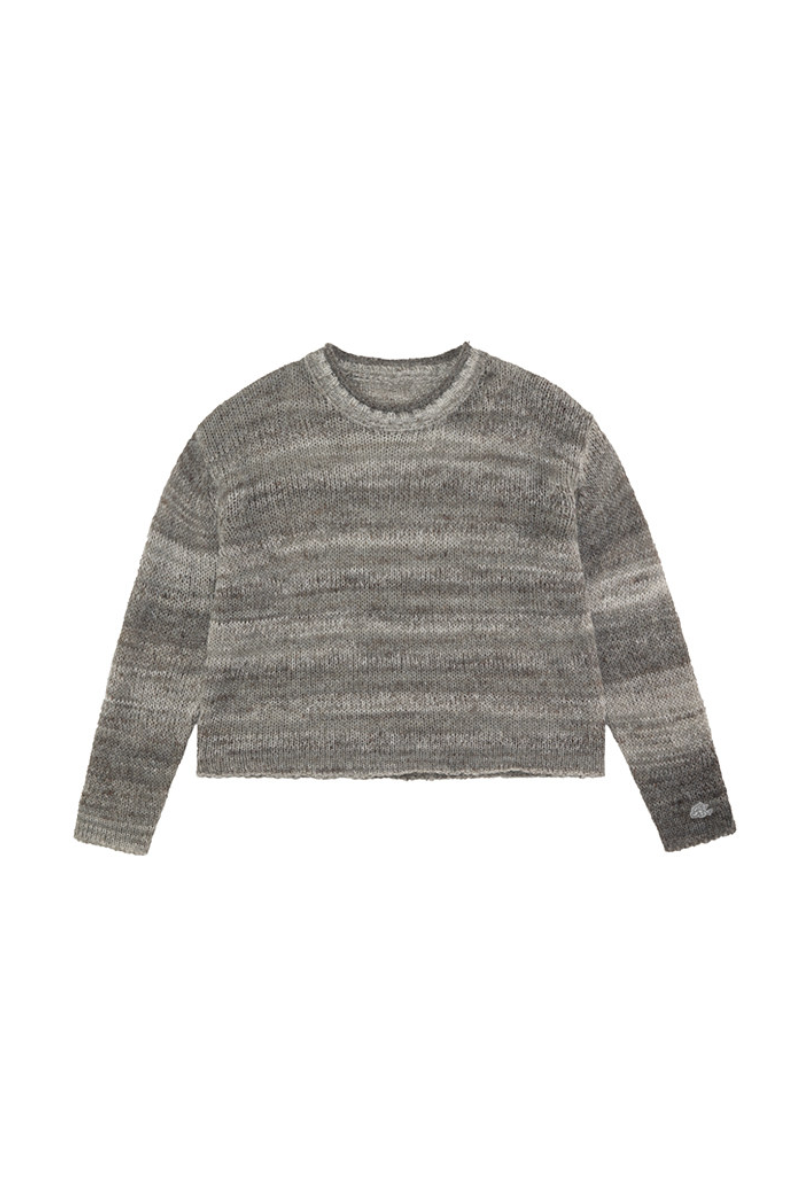 Colorblock Special Yarn Sweater