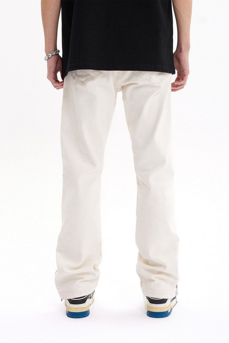 Copping Zone  ZIP SLIT WIDE SLACKS