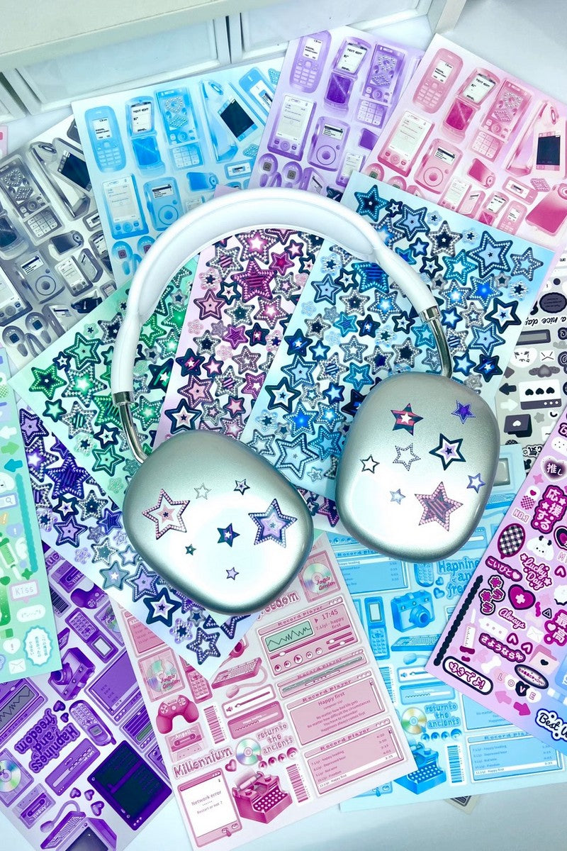 Y2K Star Stickers