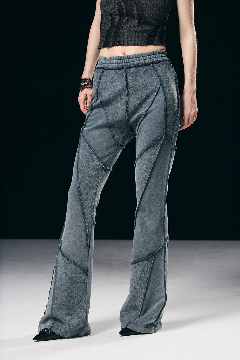 Washed Stitched Sweatpants