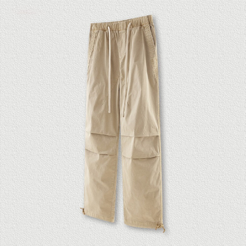 Side Stripe Pleat Sweatpants