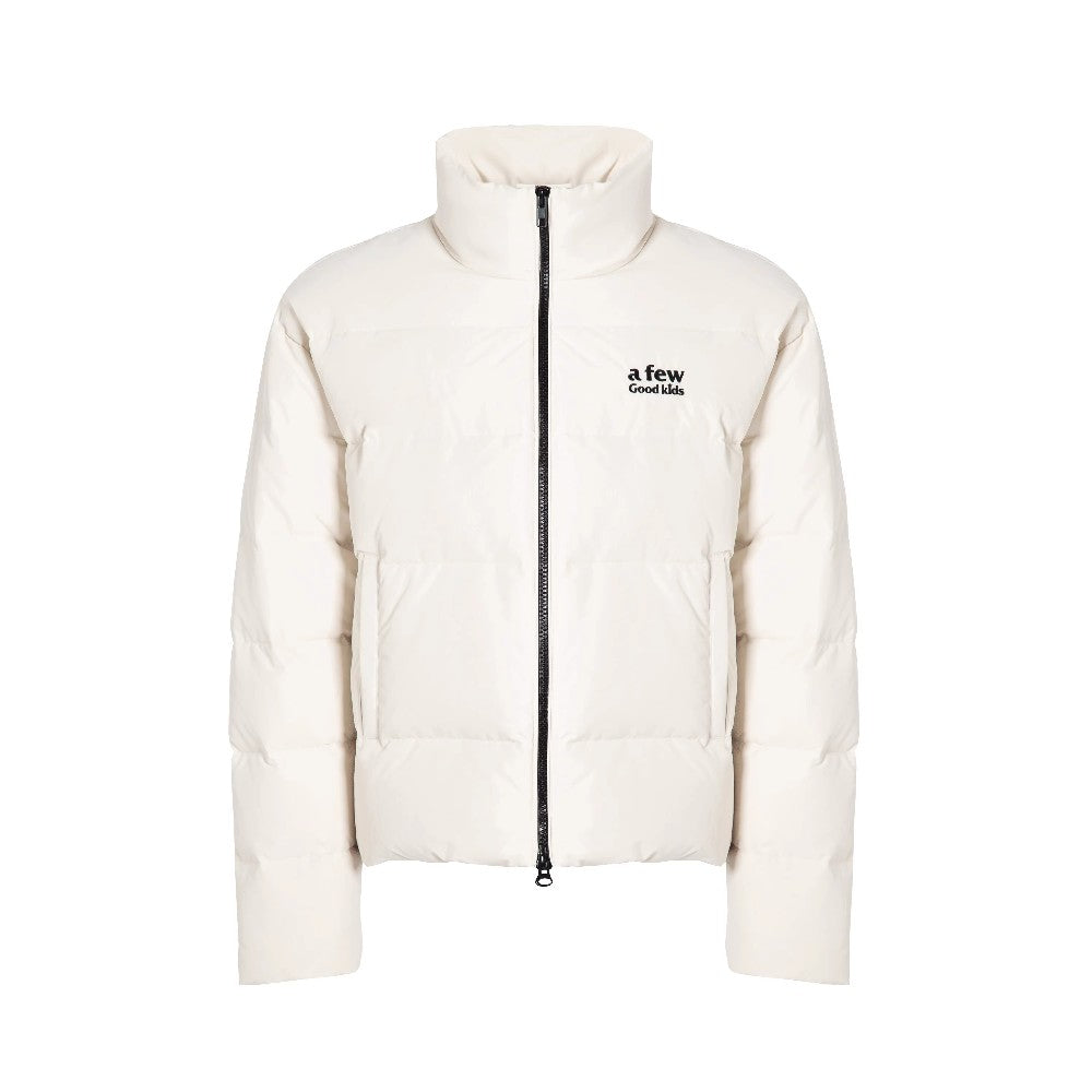 Embroidered Logo Puffer Jacket