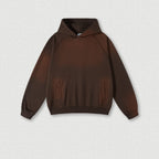Fleece Gradient Washed Hoodie
