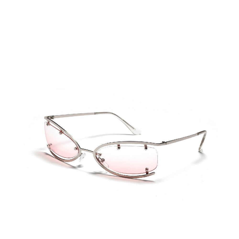 Deconstructed Frame Sunglasses