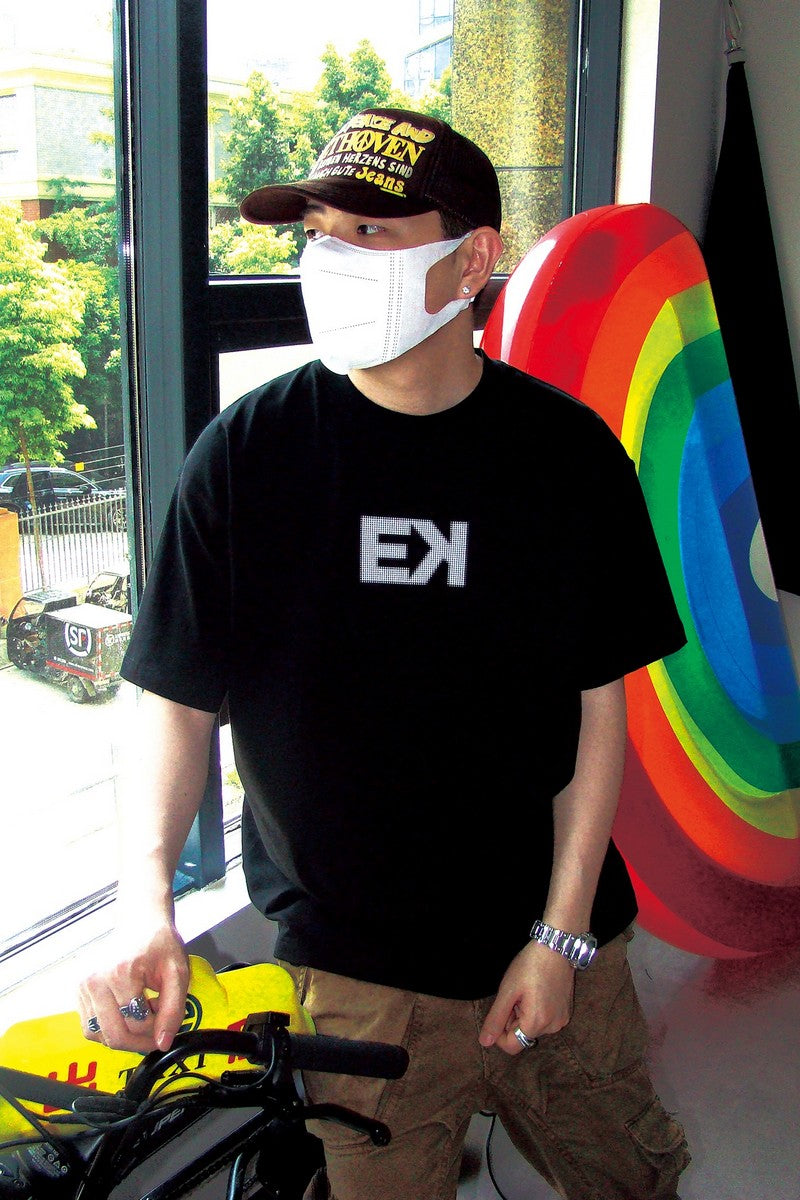 Halftones Logo Puff Print Tee