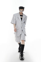 Straight Suit Shorts