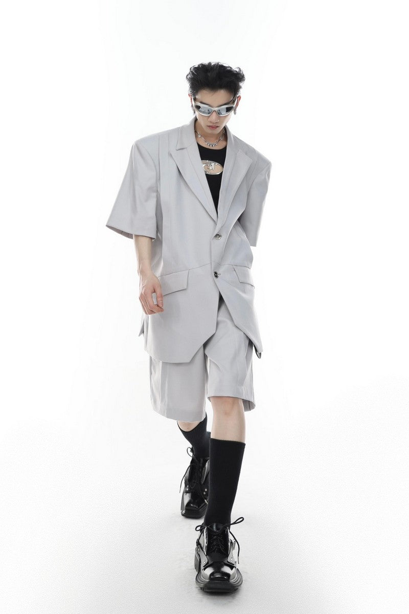 Straight Suit Shorts