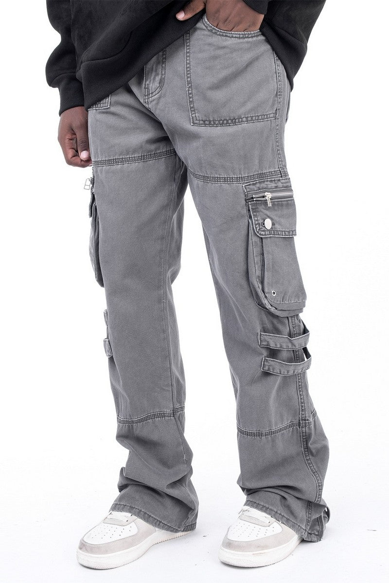 Pockets Straight Trousers - US Only