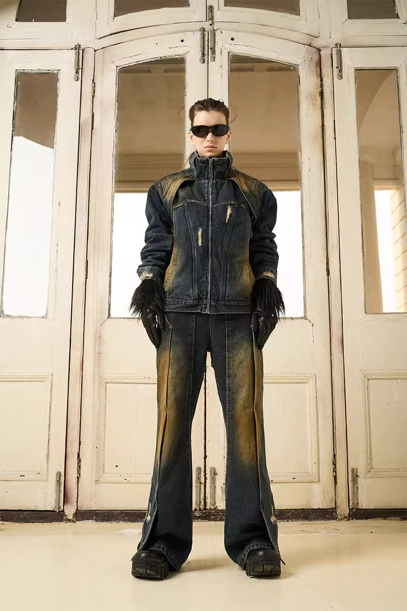 Washed Loose Denim Jacket