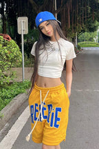 Embroidered Logo Shorts