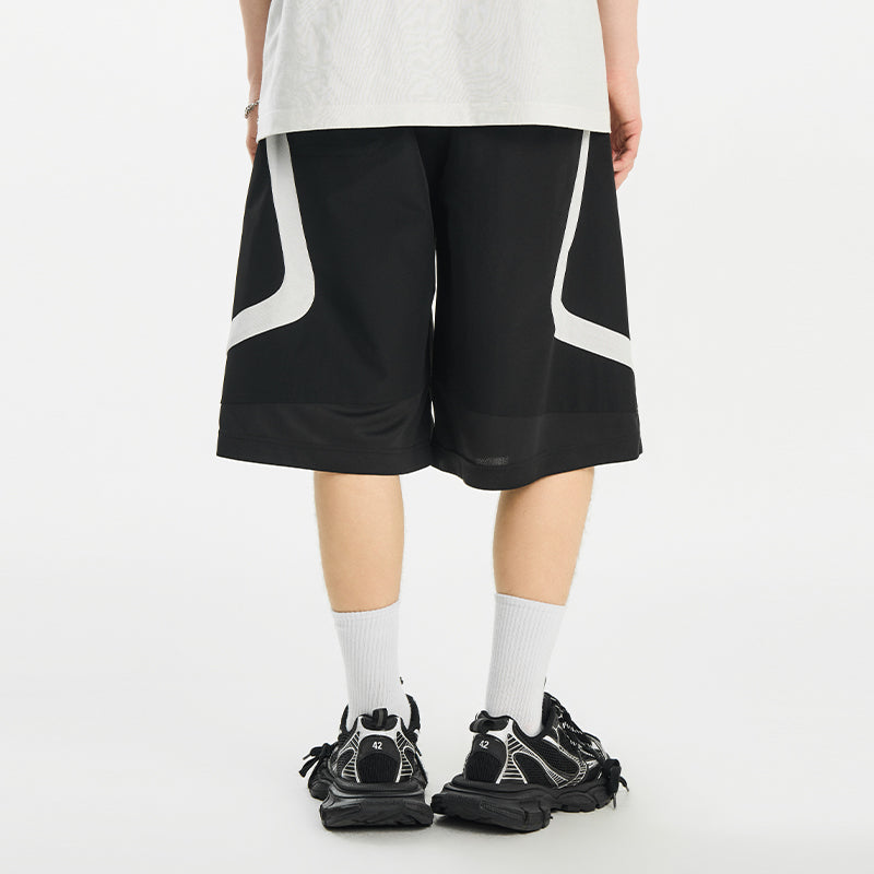 Spliced Mesh Shorts