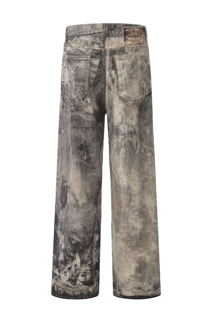 Low Waist Camo Jeans