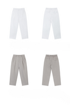 Double Pleat Tapered Pants