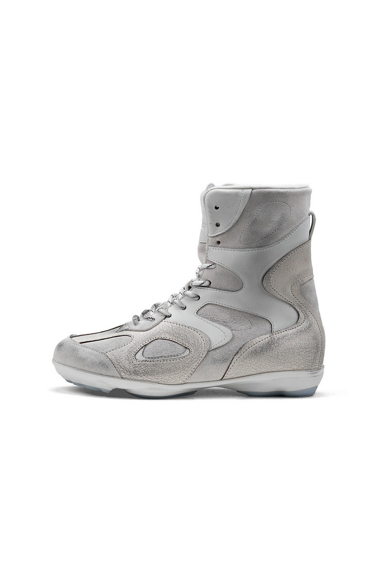 バイク HANQIAORIJI Vintage High Boxing Boots バイク HANQIAORIJI Vintage High Boxing Boots