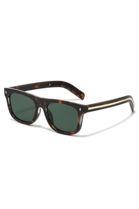 Leopard Print Frame Dark Green Film