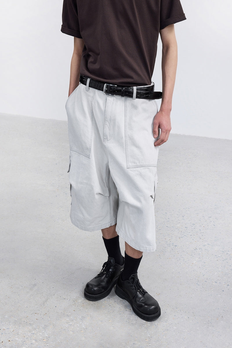 Two-Tone Cargo Jorts