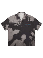 BNP Faces Print Cuban Shirt