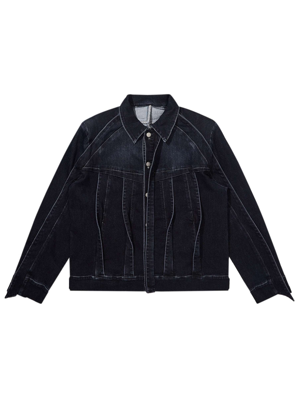 BNP Layered Washed Denim Jacket
