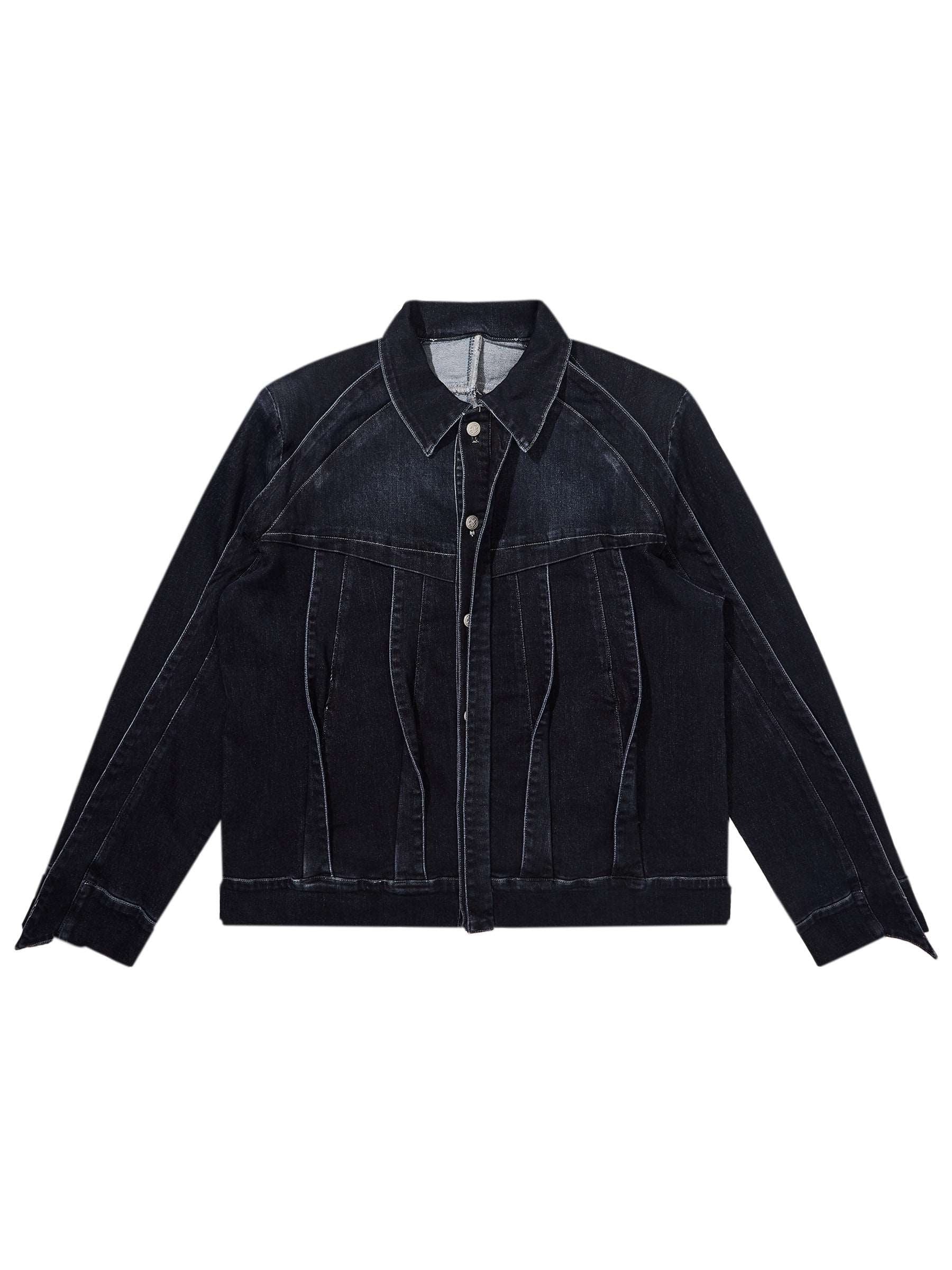 BNP Layered Washed Denim Jacket